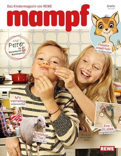 Kindermagazin-Mampf-gibt-es-gratis-im-Markt-Mit-REWE-raten-basteln-spielen-und-nachhaltige-Themen-entdecken