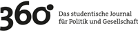 Das studentische Journal für Politik und Gesellschaft 360° - Logo