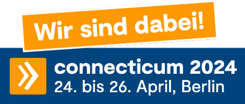 connecticum Messebanner Wir sind dabei