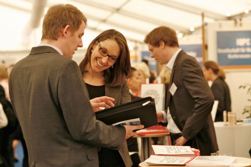 Personal Recruiting auf einer Karriereveranstaltung