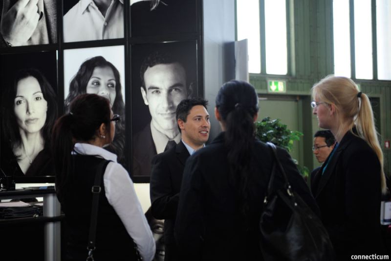 Welcher Beruf passt zu mir? Beratung am Messestand von Experis