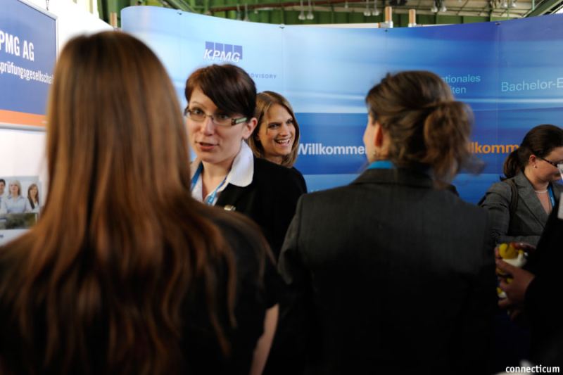 KPMG beim Absolventen Recruiting auf den Jobmessen Berlin