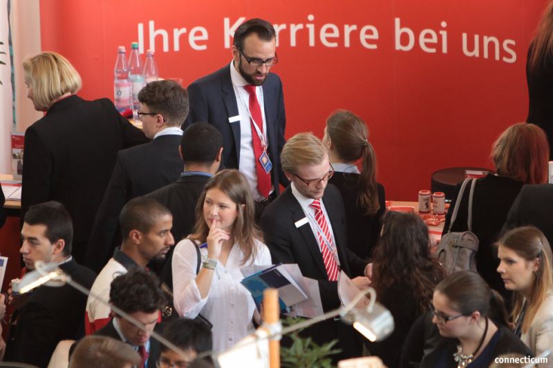 Eine Messe, 400 Unternehmen und  über 18.000 Studenten und Absolventen