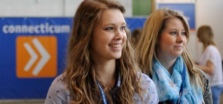 IT-Arbeitgeber-Stand auf der connecticum