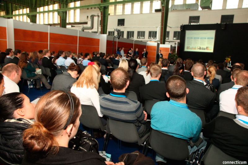 Young Professionals beim Arbeitgeber-Firmenvortrag