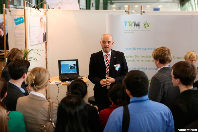 Personalrecruiting bei IBM im Dialog Event