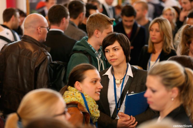 Mit Vorbereitung in das Bewerbungsgespräch auf dem Karriere-Event