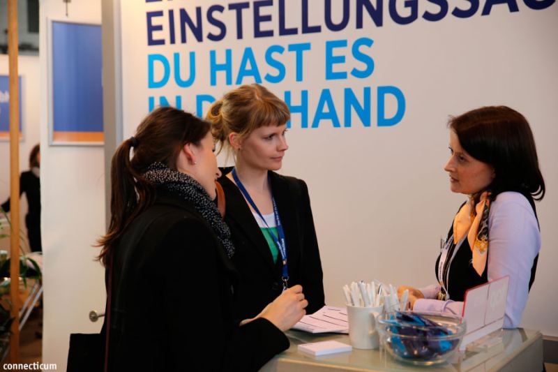 Employer Branding am Messestand von Hays