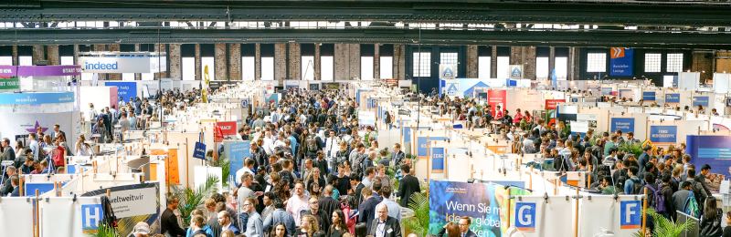 connecticum Karrieremesse - Viele Arbeitgeber und Messe-Besucher auf einen Blick