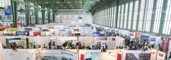 Karrieremesse Berlin – Gesamtansicht der Messehalle