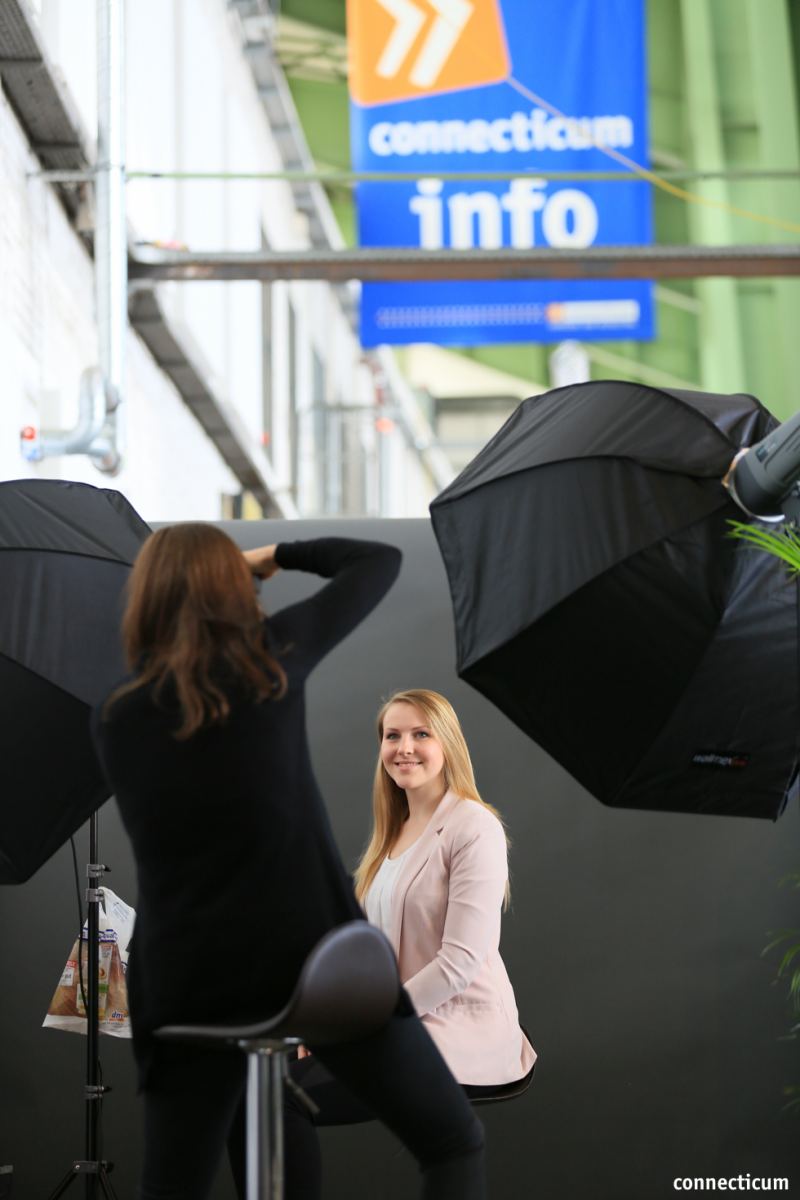 Professionelle Fotoshootings auf der connecticum - und das gratis
