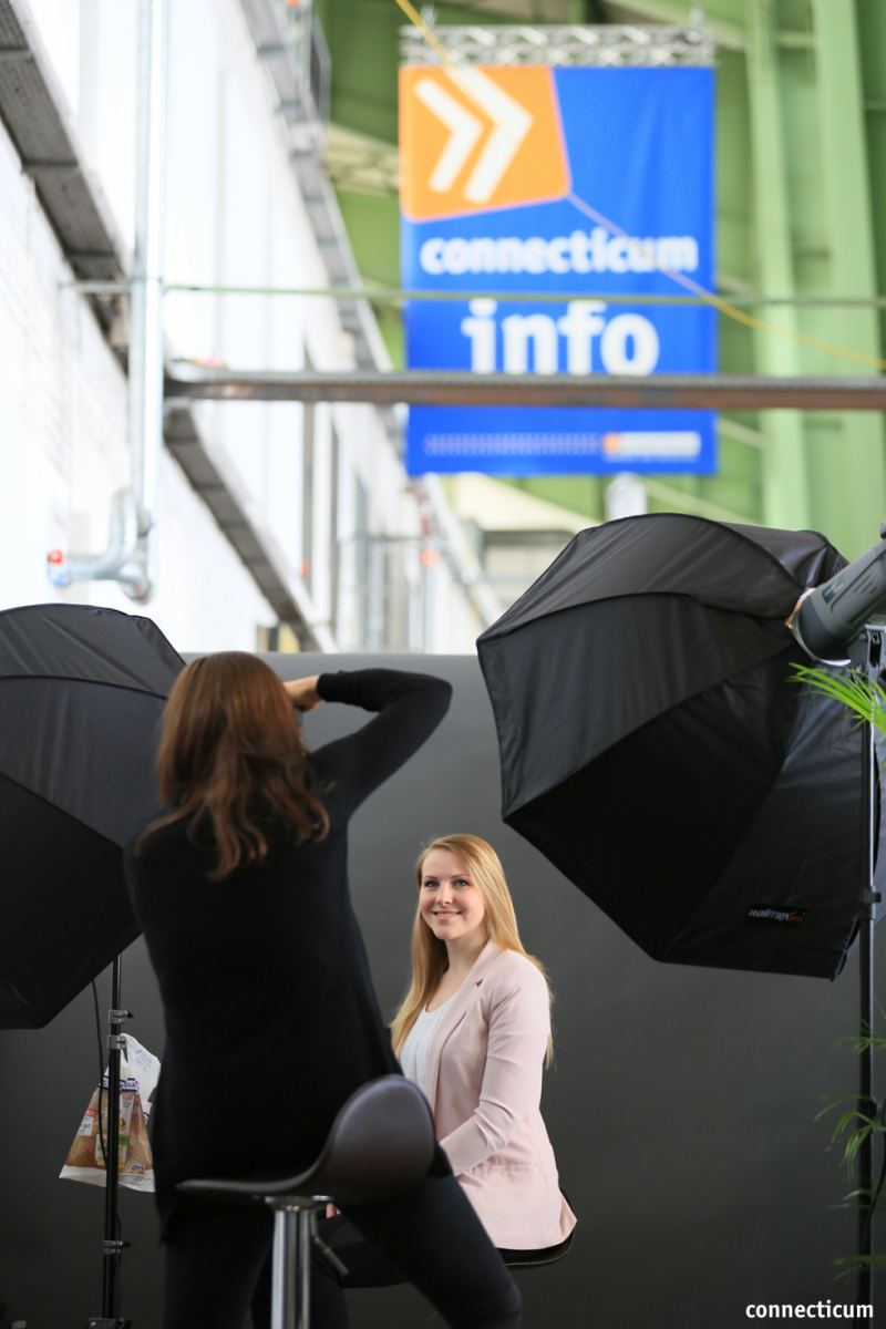 Professionelle Fotoshootings auf der connecticum - und das gratis